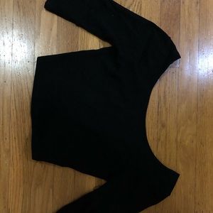 Urban Outfitters black crop top